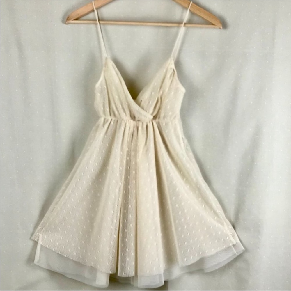 Only Hearts Chemise / Slip in Ivory Lace/Tulle